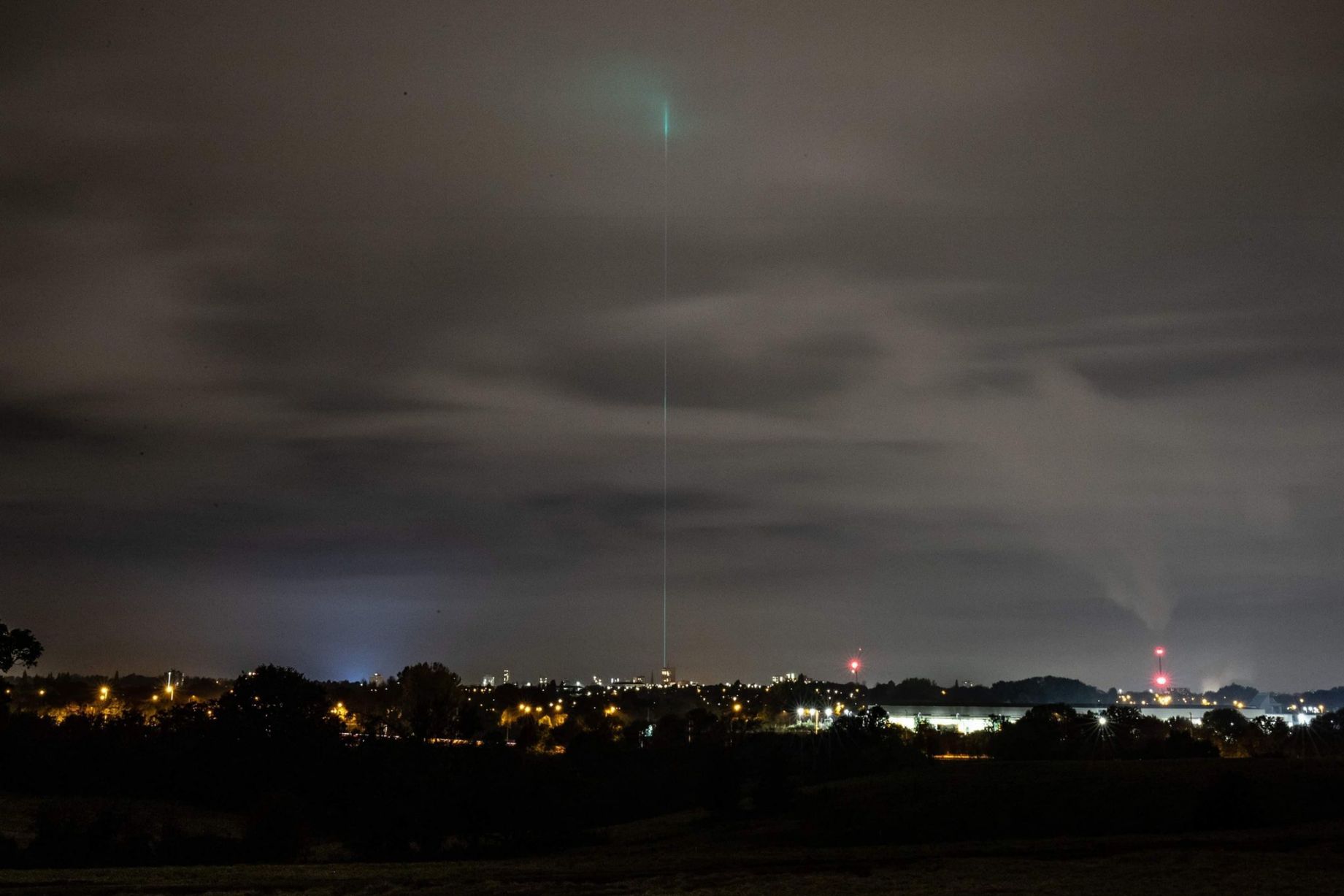 イギリス　イベント　協会　Laser KVANT Architect Sky laser スカイレーザー　サーチライト