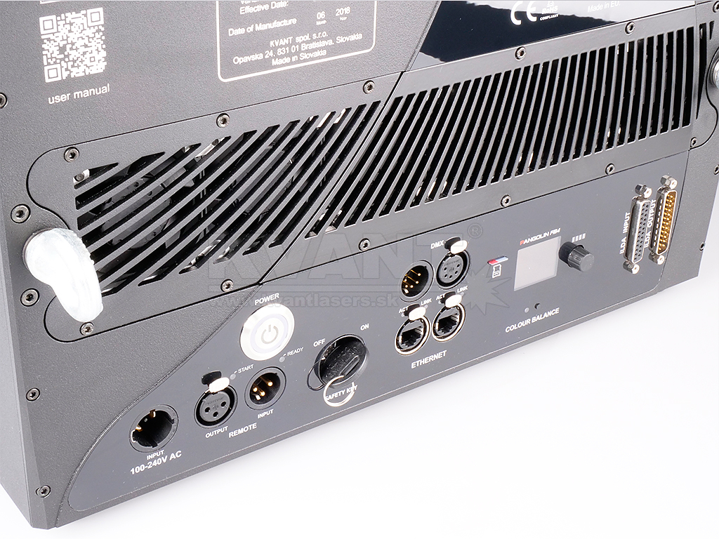 KVANT laser ATOM 33W RGBY Low divergence