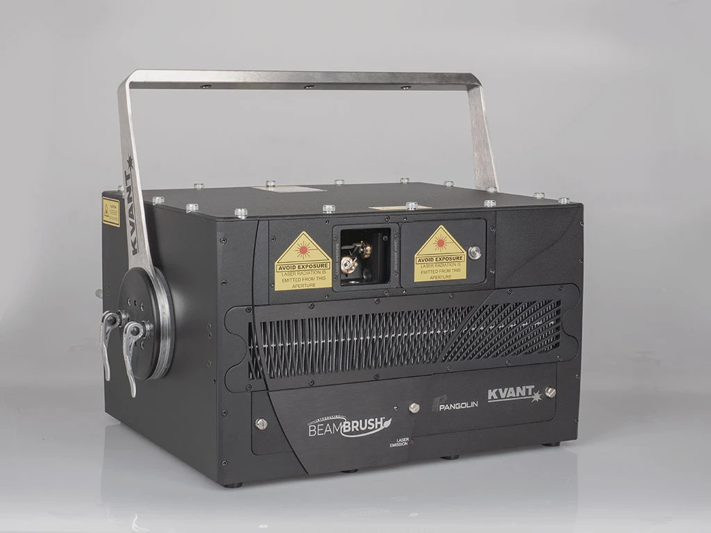 KVANT K35RGBS_Beambrush　35Wフルカラーレーザー　レーザーのビームを太くできる。