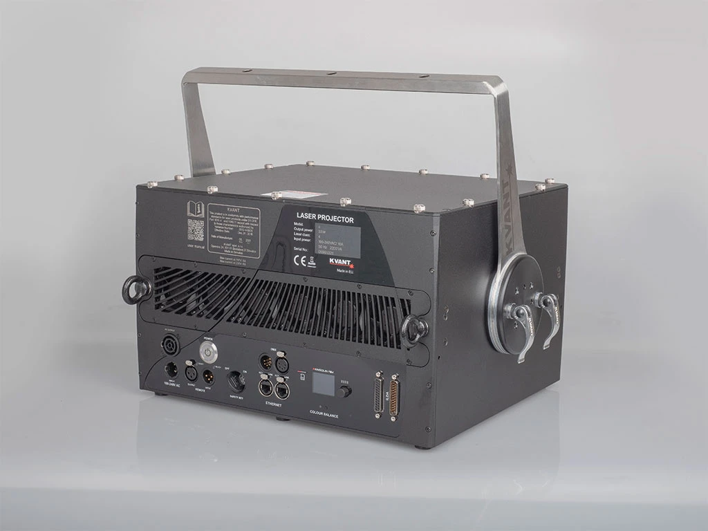 KVANT K35RGBS_Beambrush　35Wフルカラーレーザー　レーザーのビームを太くできる。