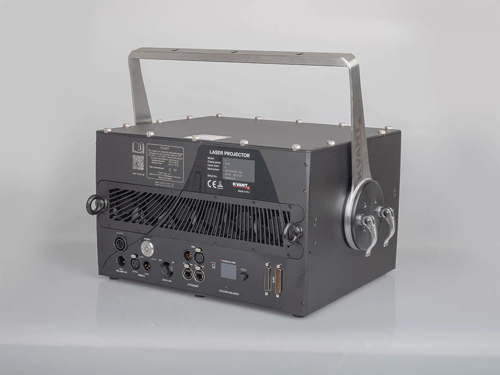 KVANT K35RGBS_Beambrush　35Wフルカラーレーザー　レーザーのビームを太くできる。