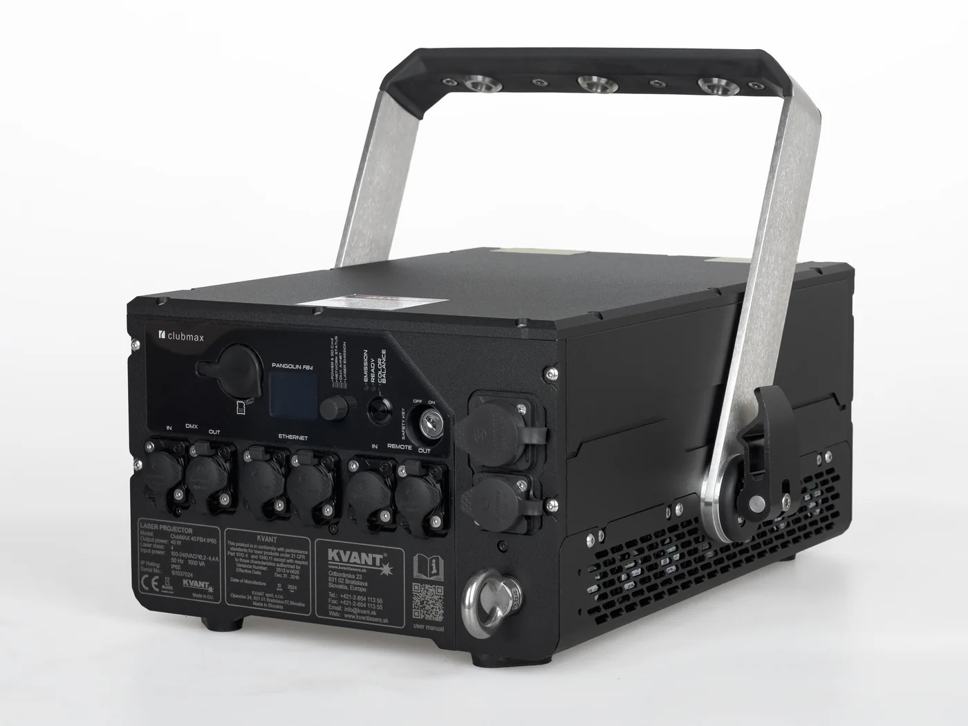 KVANT Clubmax 18 FB4 IP65 jp　18Wフルカラーレーザー