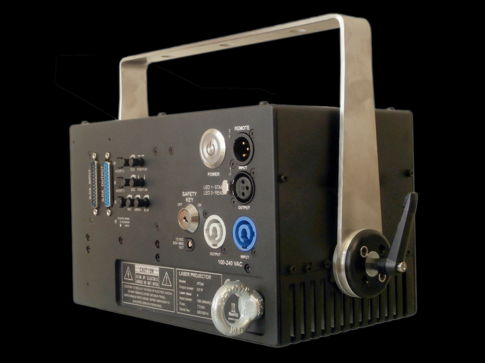 フルカラーレーザービーム　KVANT K801RGBS_ATOM